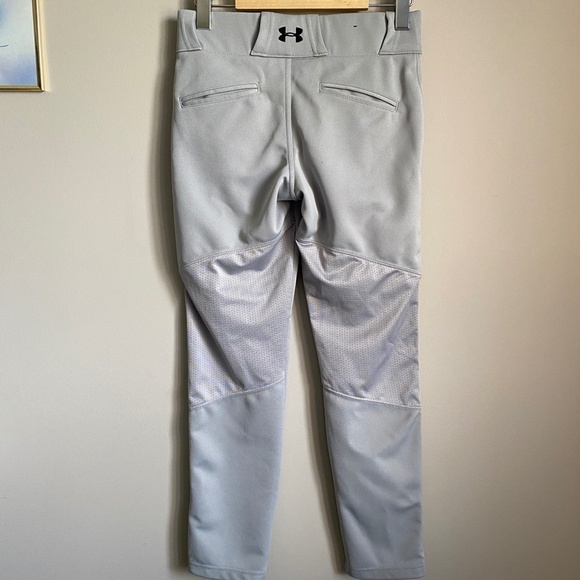 Boys Under Armour Youth Performance Gray Golf Athletic Pants Size YMD - Picture 5 of 16